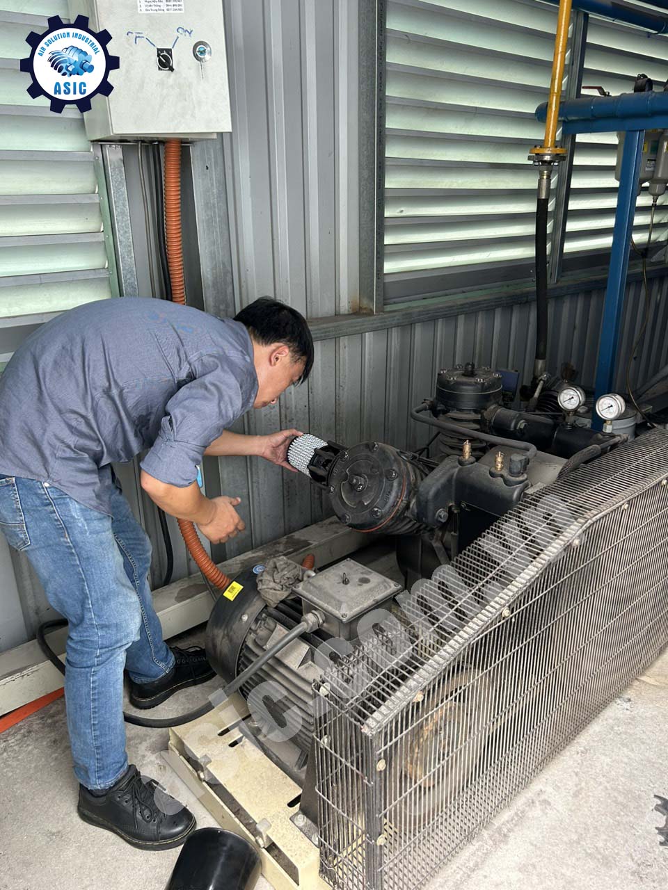 Bảo trì máy nén khí