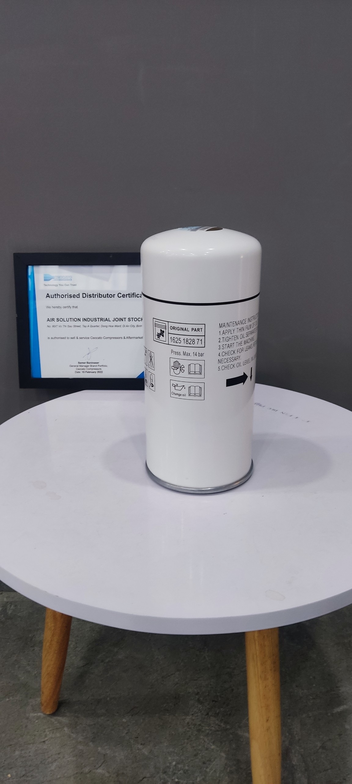 Lọc dầu 1614727399 Atlas Copco - Air Solution