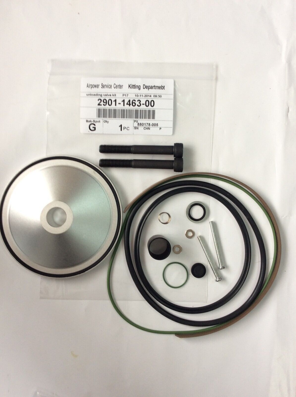 UNLOADER VALVE OVERHAUL KIT 2901146300