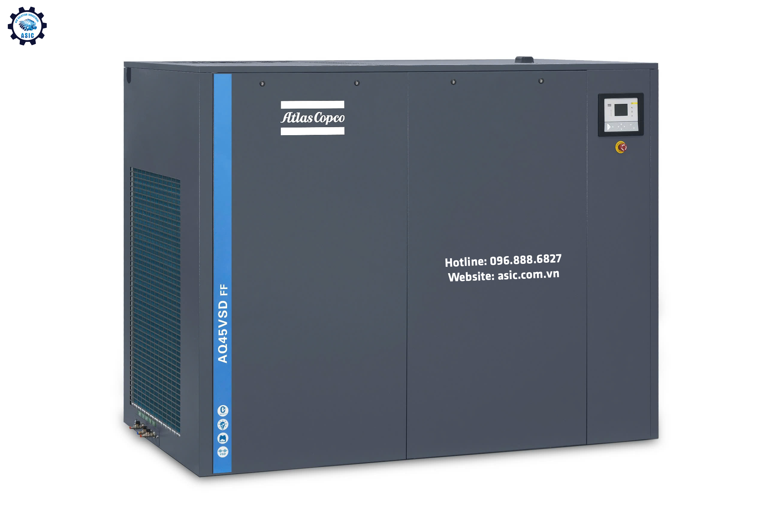 Máy nén khí Atlas Copco AQ 15–55 VSD