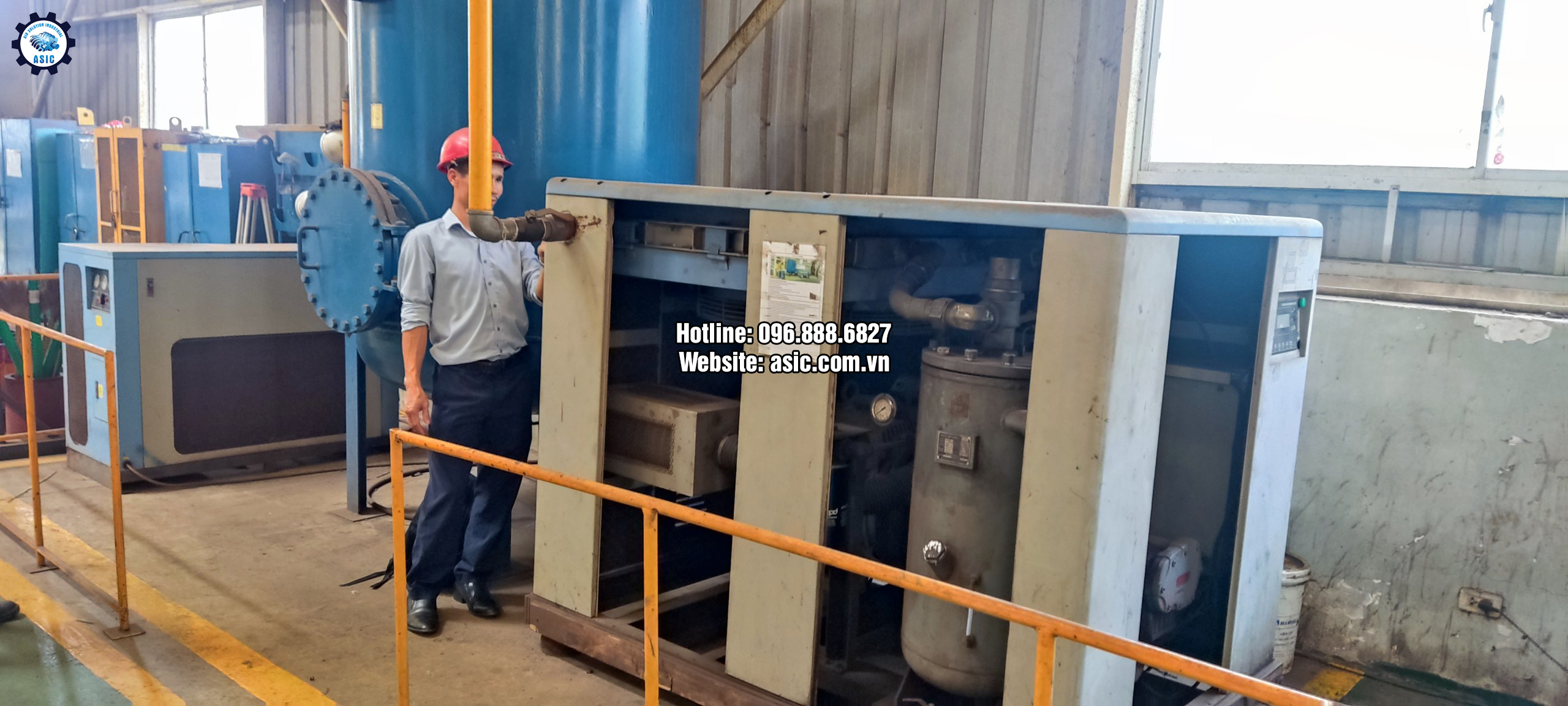 Tại sao nên chọn dịch vụ sửa máy nén khí Fusheng tại Air Solution