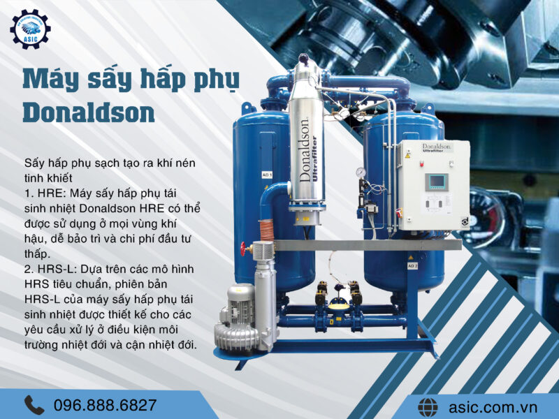 Máy sấy hấp phụ Donaldson