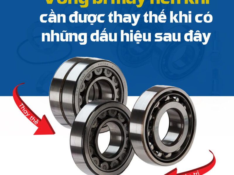 Vòng bi máy nén khí cần được thay thế khi nào?