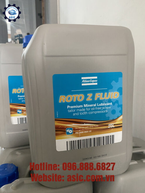 Dầu máy nén khí Atlas Copco 2908850101 Roto Z Fluid