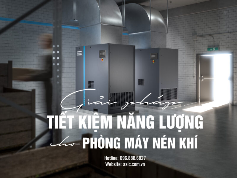 Giải pháp tiết kiệm năng lượng cho phòng máy nén khí