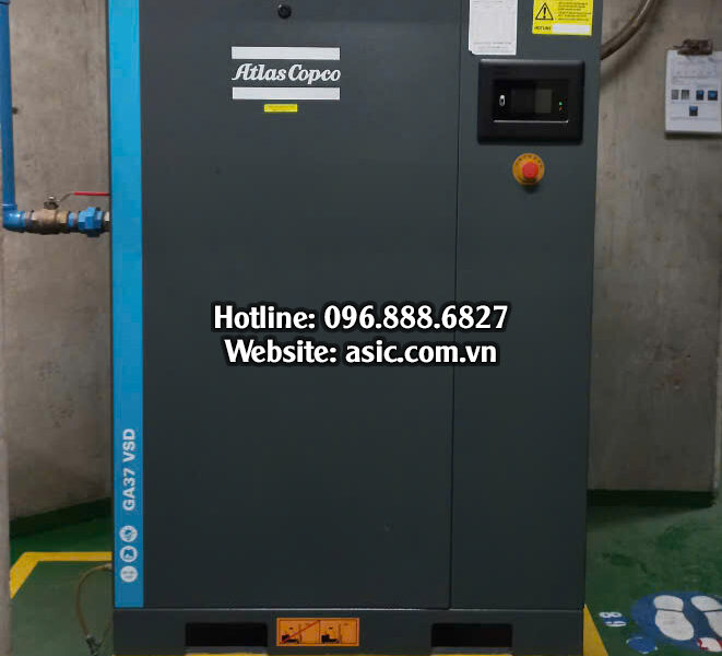 Sửa máy nén khí Atlas Copco khu vực Đồng Nai