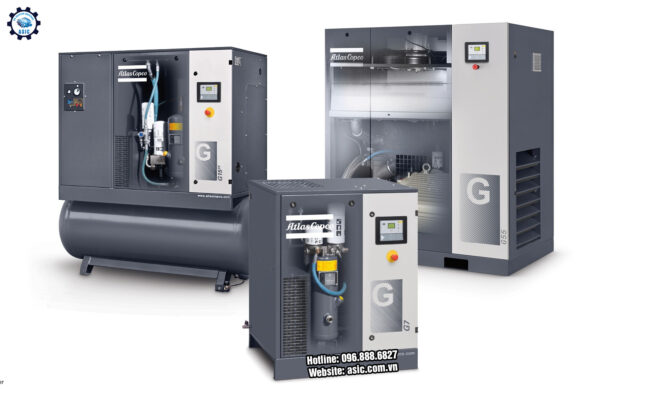 Máy nén khí Atlas Copco G7 - G55
